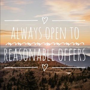 Unless marked firm or final price